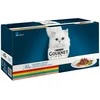 Nestle Purina Gourmet Perle Šlapias Maistas Katėms (60x85g) Jautiena, Vištiena, Triušiena, Lašiša