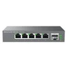Šakotuvas Komutatorius - Grandstream GWN 7701 8-Portis Gigabit Juodas