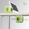 „MagicCube“ keturgubas maitinimo lizdas, 2 USB prievadai, 1,4 m, „GreenBlue“, GB118G, vokiška versija