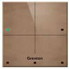 GRENTON TOUCH PANEL/ 4 TOUCH FIELDS/ TF-BUS/ LIGHT, PAGAMINTA IŠ NATŪRALIOS ODOS PRIEKIS