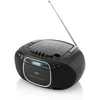 JVC RC-E561B-DAB CD grotuvas Portable CD grotuvas Juodas