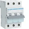 Automatinis jungiklis 6kA, B, 16A, 3P, B16 Hager MBN316E