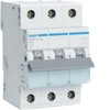 Hager miniatiūrinis grandinės pertraukiklis 3P B 40A 6kA AC MBN340E