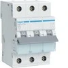 Automatinis jungiklis 6kA, B, 16A, 3P, B16 Hager MBN316E