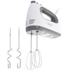 Plakiklis Camry | Hand mixer | CR 4220w | Hand Mixer | 300 W | Greičių skaičius 5 | Turbo mode | Baltas