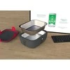 HeatsBox HB-04-102B elektrinė priešpiečių dėžutė 100 W 0,925 L Juodas Suaugusiųjų