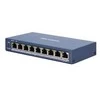 Šakotuvas 9 prievadų, 8 PoE prievadų komutatorius Hikvision DS-3E1309P-EI