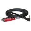 Hosa - Kabelis Breakout TRS R 3,5 - 2 x RCA 1,8m