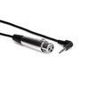 Hosa - kabelis do kamer xlrf - trs r 3,5mm 0,3m