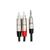 Hosa Žarna - PRO TRS Kabelis 3,5mm - 2 x RCA 3m