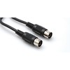 Hosa - 3m juodas MIDI laidas