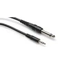 Hosa garso laidas su TS 6.35mm ir TRS 3.5mm jungtimis