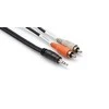 Hosa - Kabelis Breakout TRS 3.5 - 2 x RCA 3m