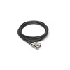 Hosa XLR – XLR 7,6 m juodas kabelis (MCL-125)