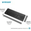 Hewlett Packard (HP) HP 230 Wireless Pelė Klaviatūra Combo - Baltas - US ENG