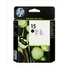 Hewlett Packard (HP) HP 15 Juodas rašalo kasetė, 495 puslapiai, skirta HP DeskJet 810, 840, 843c, Photosmart Color 750, 950, Officejet V40