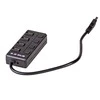 Akyga Hub AK-AD-33 USB aktyvūs USB A (m) / 4x USB A (f) jungikliai ver. 3,0 15 cm
