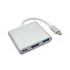 AKYGA AK-AD-57 Hub USB tipo C AK-AD-57 USB A (f) USB tipo c HDMI (f) 15 cm