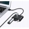 UGREEN USB 3.0 HUB 4in1 0.5m juodas