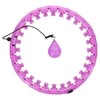 HHW12 PLUS SIZE HULA HOOP VIOLET WITH WEIGHT HMS