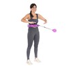 HHW12 PLUS SIZE HULA HOOP VIOLET WITH WEIGHT HMS