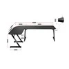 Kampinis žaidimų stalas Huzaro Hero 7.0 Gaming Desk, juodas