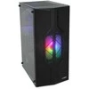 Kompiuterio Korpusas - iBox CETUS 908 Midi Tower ATX, 7 Diskai, Antipirštinis Filtras Juodas