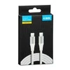 IBOX USB-C KABELAS 60W 1M Baltas