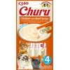 Kačių Skanėstai - Inaba Churu Vištiena su Jautiena 4x14 g