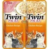 Kačių Skanėstai - INABA Twin Packs Vištiena Be Glitimo, Be Sojos, 2 x 40g