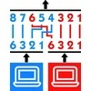 Intellinet 504195 kabelių sąsaja / invertavimo adapteris RJ-45 2x RJ-45 Sidabras