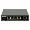 Šakotuvas Intellinet 561839 Switch Gigabit 4x RJ45 PoE+, 1x RJ45 Uplink