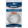 Intellinet 0.5m Cat6 tinklo kabelis 0,5 m U/UTP (UTP) Pilka