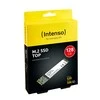 Intenso SSD SATA III Top 128 GB, SSD sąsaja SATA, Rašymo greitis 500 MB/s, Skaitymo greitis 520 MB/s