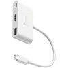 J5 Create USB ŠAKOTĖLIS „Triton j5create JCA379EW-N“ koncentratorius su USB C tipo 5000 Mbit/s Baltas