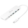 J5 Create J5Sukurkite USB-C Kelių prievadų stebulę SU MAITINIMO / PRISTATYMU