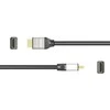 J5 Create Kabelis j5create j5create JDC52 HDMI kabelis 2 m HDMI A tipo (standartinis) Juodas, pilkas