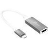 J5 Create USB adapteris j5create j5create JCA153G išorės grafikos kortelėb 3840 x 2160 px Pilkas, Baltas