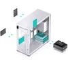 Korpusas Jonsbo D41 MESH ATX baltas