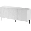 Cama Meble Saugojimo Spinta - Jungle 152x40,5x74,5, Balta, Juoda