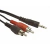 Garso kabelis 3,5mm į RCA jungtys