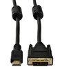 HDMI į DVI-D laidas su ferito filtrais