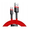 Baseus Cafule kabelis USB-C 2A 2m - Raudonas