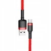 Baseus Cafule kabelis USB-C 2A 2m - Raudonas
