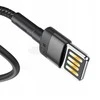 Baseus Cafule dvipusis USB Lightning kabelis 1.5A 2m - Pilkas / Juodas