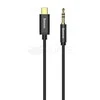 Baseus Yiven audio kabelis USB-C - 3.5mm AUX 1.2m - Juodas