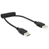 DELOCK Kabelis USB 2.0-A St/St Spiralkabel