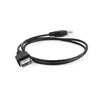 GEMBIRD CC-USB2-AMAF-75CM/300-BK USB 2.0 A - A-lizdas 75cm laidas Juodas