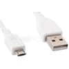 GEMBIRD CCP-MUSB2-AMBM-W-1M Gembird micro USB 2.0 kabelis AM-MBM5P 1m, baltas