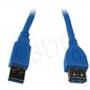 GEMBIRD CCP-USB3-AMAF-10 Gembird USB 3.0 prailginimo kabelis su A tipo kištuku ir A tipo lizdu, 10 pėdų